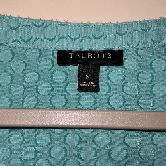 Women’s Talbots soft textured tunic style top size medium - Picture 3 of 6